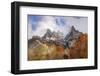 Mountain High Twin Rocks-Philippe Manguin-Framed Photographic Print
