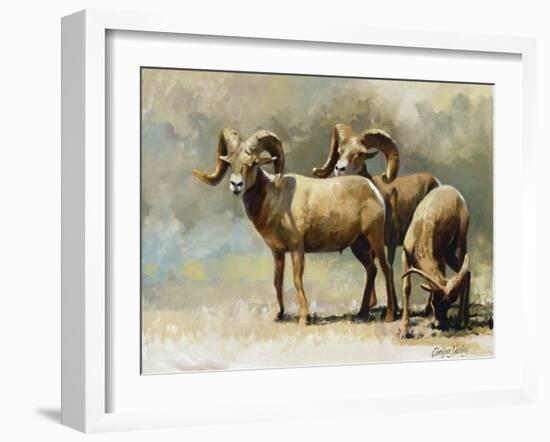 Mountain High-Carolyne Hawley-Framed Art Print