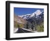 Mountain Highway in Winter-James Randklev-Framed Photographic Print