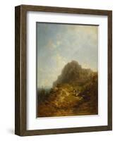 Mountain Hike-Carl Spitzweg-Framed Giclee Print