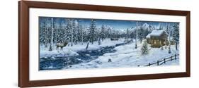 Mountain Holiday-Jeff Tift-Framed Premium Giclee Print