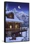 Mountain Home Christmas-Jeff Tift-Framed Stretched Canvas