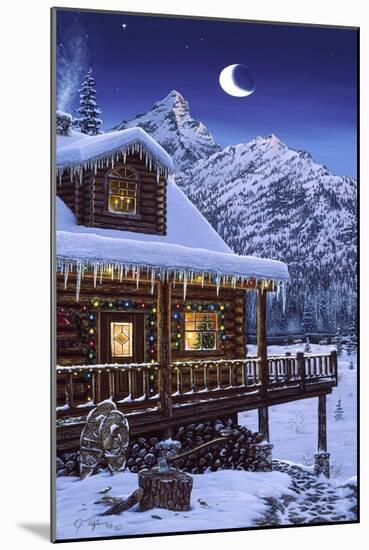 Mountain Home Christmas-Jeff Tift-Mounted Giclee Print