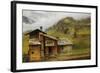 Mountain House-Albert Bierstadt-Framed Giclee Print