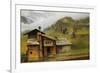 Mountain House-Albert Bierstadt-Framed Giclee Print