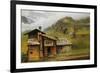 Mountain House-Albert Bierstadt-Framed Giclee Print