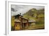 Mountain House-Albert Bierstadt-Framed Giclee Print