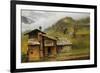 Mountain House-Albert Bierstadt-Framed Premium Giclee Print