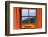 Mountain Hut, Window, View-Rainer Mirau-Framed Photographic Print