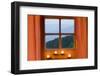 Mountain Hut, Window, View-Rainer Mirau-Framed Photographic Print