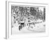 Mountain Infantrymen in the Vosges, 1918-Jacques Moreau-Framed Giclee Print