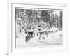 Mountain Infantrymen in the Vosges, 1918-Jacques Moreau-Framed Premium Giclee Print