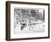 Mountain Infantrymen in the Vosges, 1918-Jacques Moreau-Framed Giclee Print