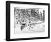 Mountain Infantrymen in the Vosges, 1918-Jacques Moreau-Framed Giclee Print