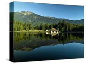 Mountain Inn Pflegersee-Marc Gilsdorf-Stretched Canvas