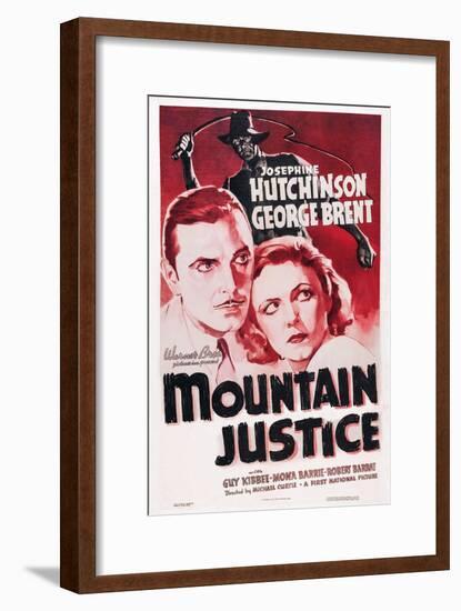 Mountain Justice-null-Framed Art Print