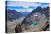 Mountain Lake in an Open Circus in the Siberian Highlands. Eastern Sayan. Buryatia-Victor Nikitin-Stretched Canvas