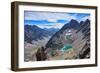 Mountain Lake in an Open Circus in the Siberian Highlands. Eastern Sayan. Buryatia-Victor Nikitin-Framed Photographic Print