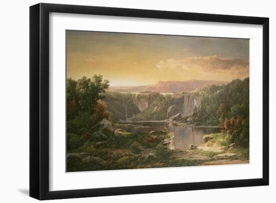 Mountain Lake Near Piedmont, Maryland, USA-William Louis Sonntag-Framed Giclee Print