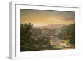 Mountain Lake Near Piedmont, Maryland, USA-William Louis Sonntag-Framed Giclee Print