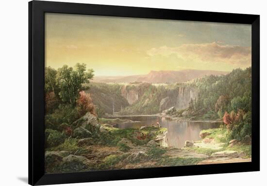 Mountain Lake Near Piedmont, Maryland-William Louis Sonntag-Framed Giclee Print