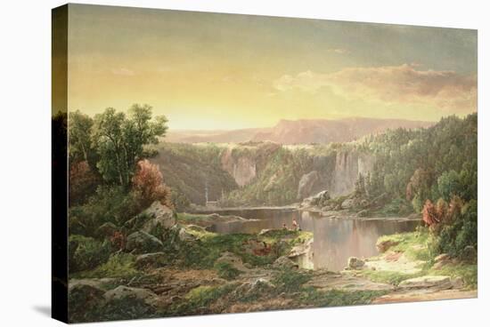 Mountain Lake Near Piedmont, Maryland-William Louis Sonntag-Stretched Canvas