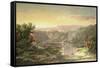 Mountain Lake Near Piedmont, Maryland-William Louis Sonntag-Framed Stretched Canvas