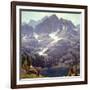 Mountain Lake Sierras-Edgar Payne-Framed Art Print