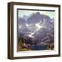 Mountain Lake Sierras-Edgar Payne-Framed Art Print