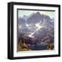 Mountain Lake Sierras-Edgar Payne-Framed Art Print