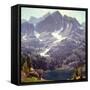 Mountain Lake Sierras-Edgar Payne-Framed Stretched Canvas