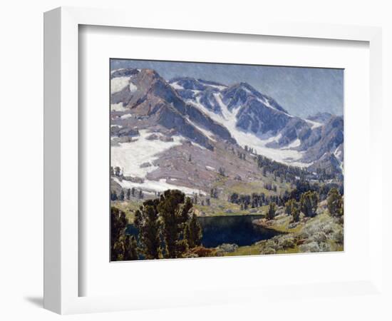 Mountain Lake Sierras-Edgar Payne-Framed Art Print