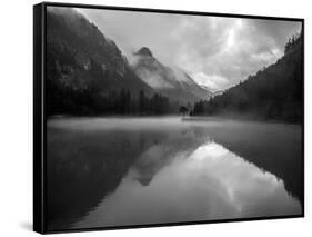 Mountain Lake-Design Fabrikken-Framed Stretched Canvas