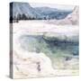 Mountain Lake-Stellar Design Studio-Stretched Canvas