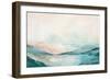 Mountain Lake-Luna Mavis-Framed Art Print