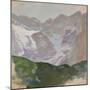 Mountain Landscape, 1896 (Oil on Canvas)-Antoni Piotrowski-Mounted Giclee Print