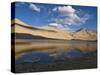 Mountain Landscape and Small Body of Water in the Wakhan Valley, Tajikistan, Central Asia, Asia-Michael Runkel-Stretched Canvas