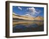 Mountain Landscape and Small Body of Water in the Wakhan Valley, Tajikistan, Central Asia, Asia-Michael Runkel-Framed Photographic Print