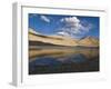 Mountain Landscape and Small Body of Water in the Wakhan Valley, Tajikistan, Central Asia, Asia-Michael Runkel-Framed Photographic Print