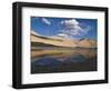 Mountain Landscape and Small Body of Water in the Wakhan Valley, Tajikistan, Central Asia, Asia-Michael Runkel-Framed Photographic Print