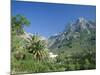 Mountain Landscape, Biniaraix, Near Soller, Majorca (Mallorca), Balearic Islands, Spain-Ruth Tomlinson-Mounted Photographic Print