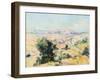 Mountain Landscape by Paul Cezanne-Geoffrey Clements-Framed Giclee Print