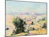 Mountain Landscape by Paul Cezanne-Geoffrey Clements-Mounted Giclee Print