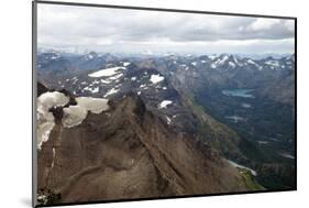 Mountain landscape, Cordon Martial, Tierra del Fuego, Argentina, South America-David Pickford-Mounted Photographic Print