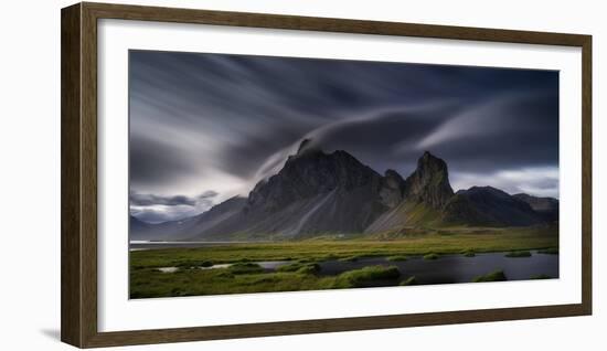 Mountain Landscape, Hvalsnes, Eastern Iceland-Ragnar Th Sigurdsson-Framed Photographic Print