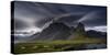 Mountain Landscape, Hvalsnes, Eastern Iceland-Ragnar Th Sigurdsson-Stretched Canvas