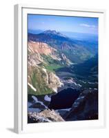 Mountain Landscape in Spring with Rests of Winter Snow, Colorado-Michael Brown-Framed Premium Photographic Print