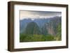 Mountain landscape in the Andes Cordillera near Machu Picchu, the ruined city of the Incas-G&M Therin-Weise-Framed Photographic Print