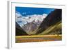 Mountain Landscape in the Andes, Peru, Cordiliera Blanca-Calin Tatu-Framed Photographic Print