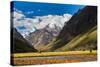 Mountain Landscape in the Andes, Peru, Cordiliera Blanca-Calin Tatu-Stretched Canvas